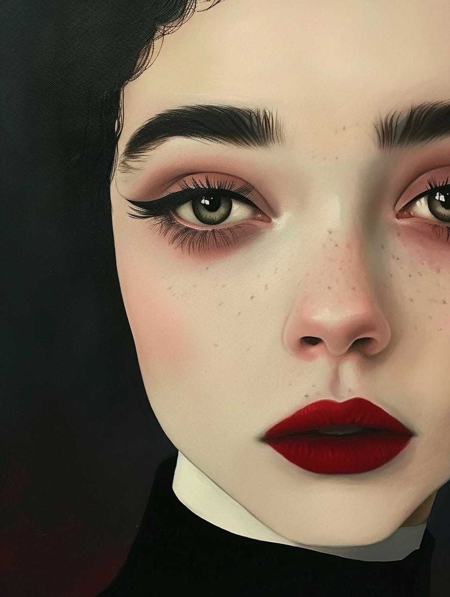 Crimson Velvet Elegance