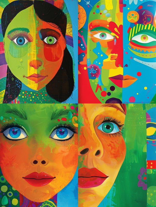 Chromatic Soul Portrait