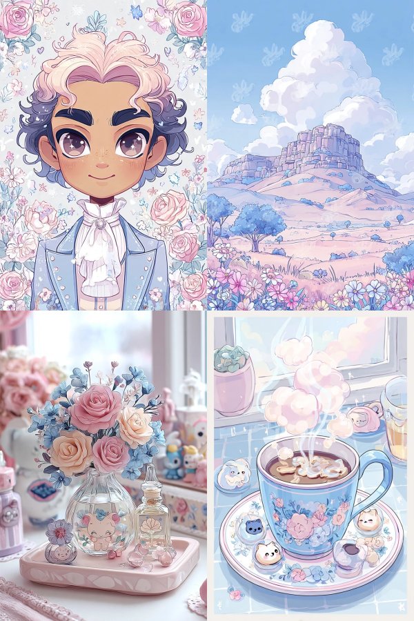 Pastel Floral Dream