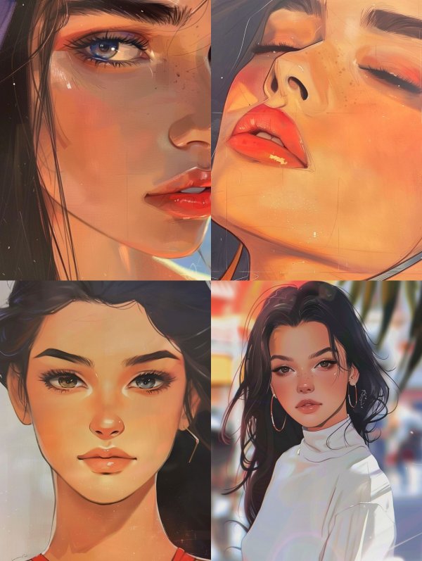 Ethereal Digital Portraiture Study