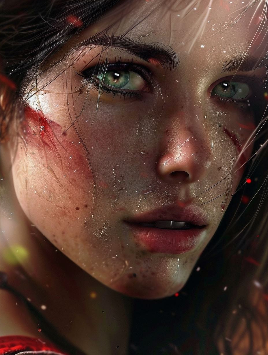 Battle Worn Gaze