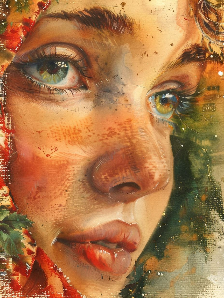 Autumnal Dream Ethereal Portrait