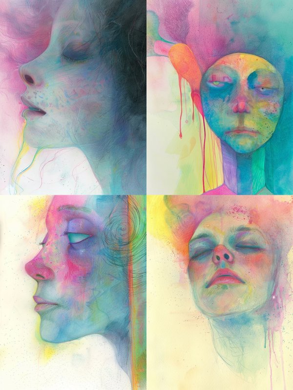 Ethereal Dreamscape Portrait