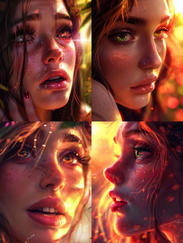 Glistening Ethereal Radiance