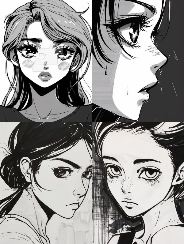 Monochrome Manga Muse
