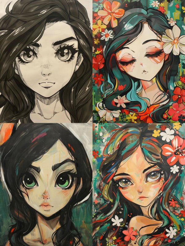 Ink Soul Portrait