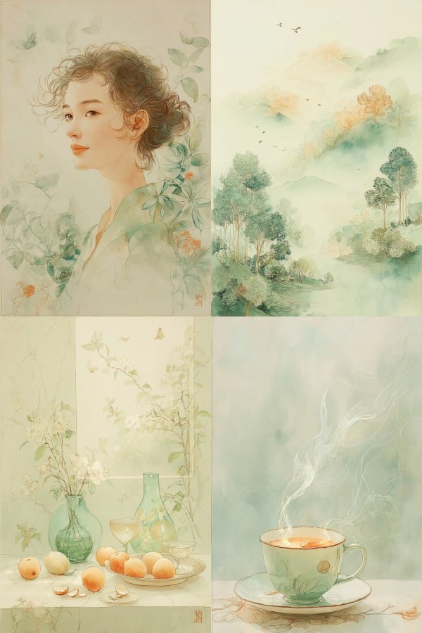Ethereal Botanical Muse