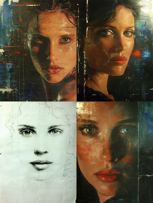 Fragmented Soul Portrait