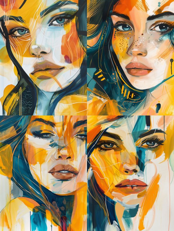 Golden Ethereal Gaze