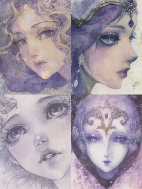 Lavender Dream Ethereal Portrait