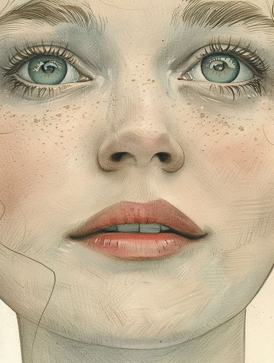 Sketchy Soul Gaze
