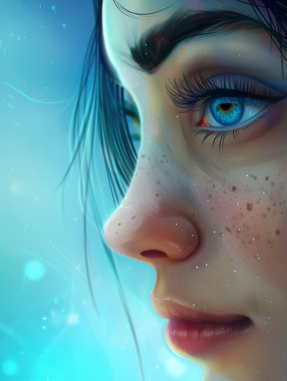 Azure Dream Gaze - Image 1