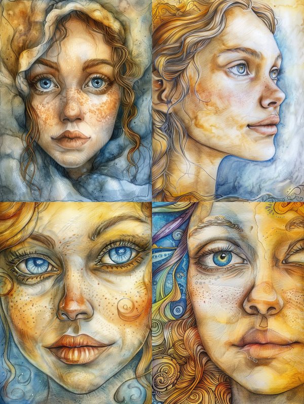 Ethereal Gaze of the Wanderer