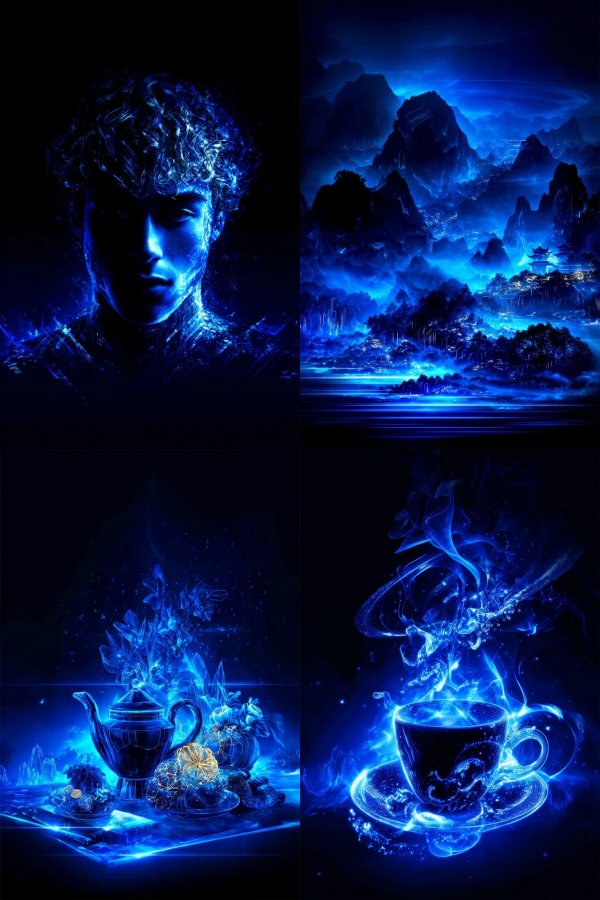 Electric Azure Soul