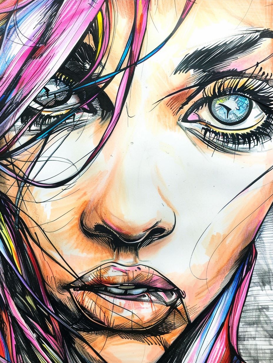 Fractured Soul Portrait 2
