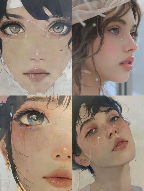 Ethereal Digital Portraiture Study
