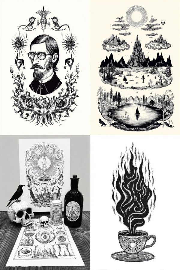 Occult Ink Portrait