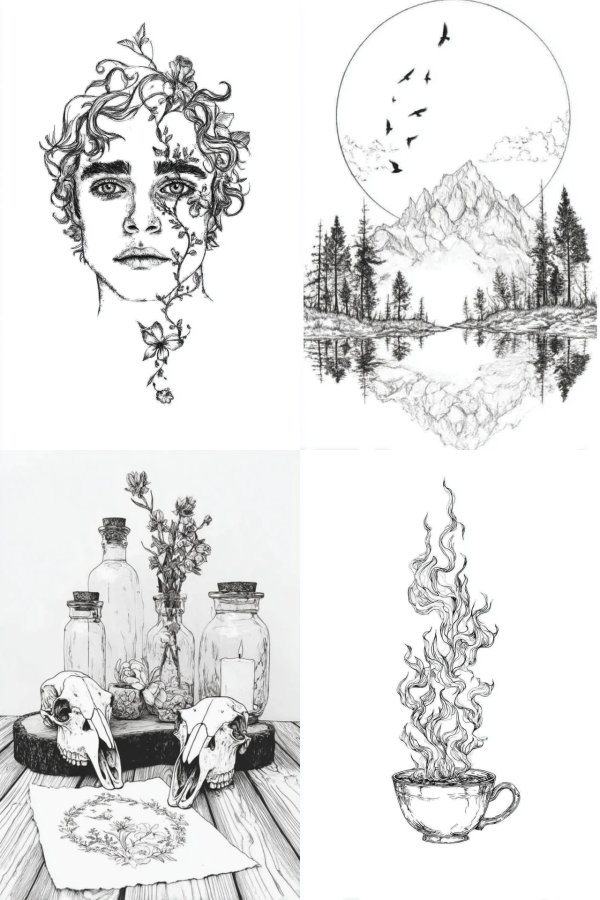 Botanical Soul Sketch