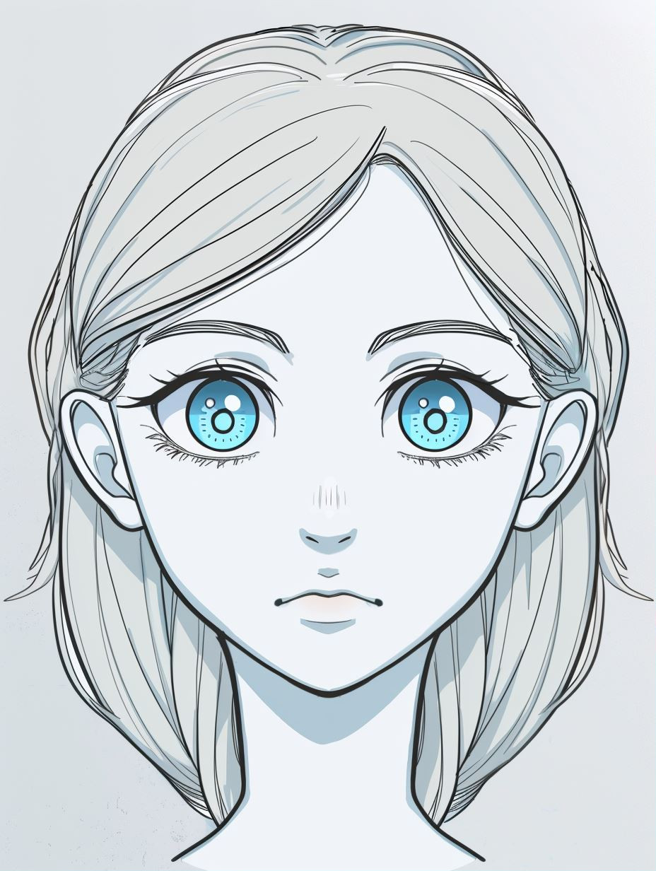 Ethereal Gaze of Digital Silence