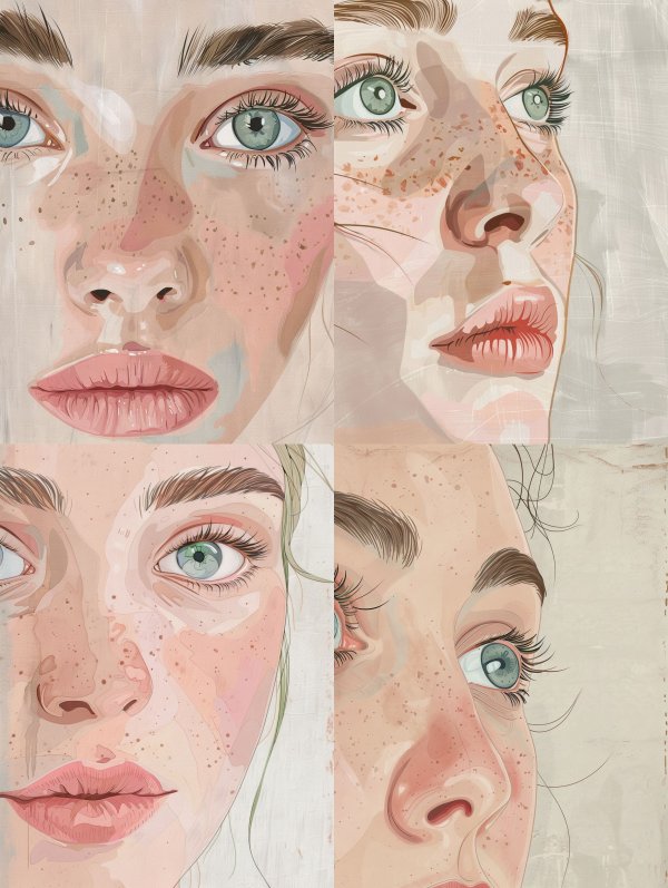 Pastel Portrait Dreams