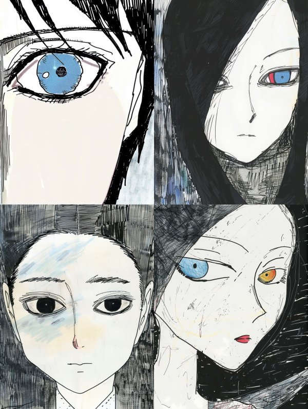 Azure Ink Gaze