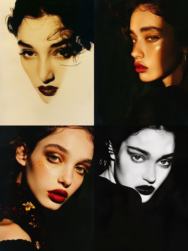 Sepia Noir Elegance