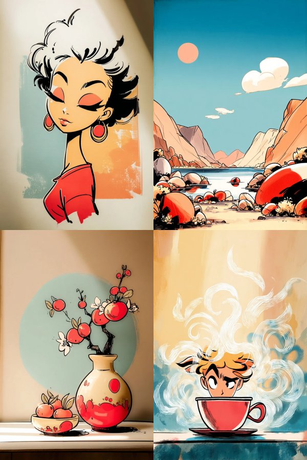 Retro Chic Illustration