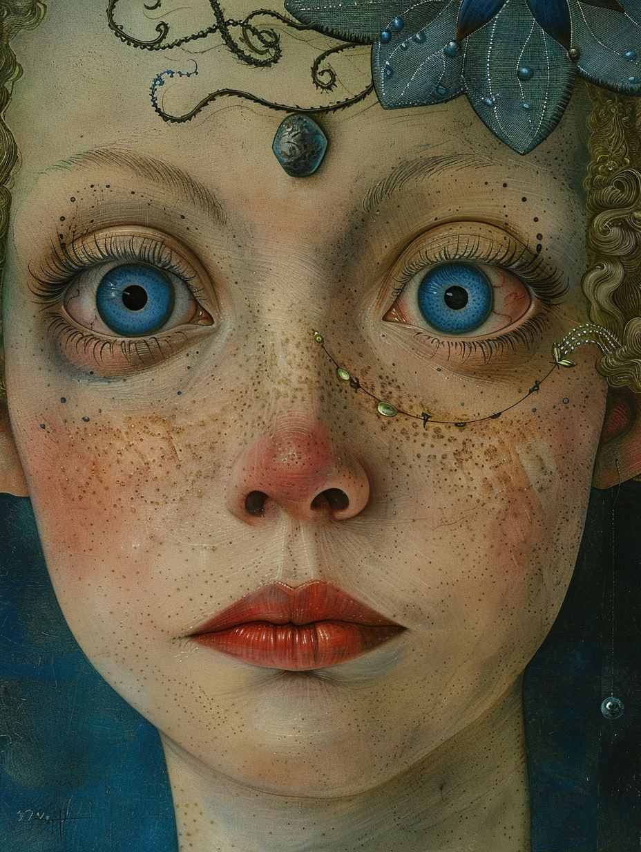 Ethereal Gaze of the Forest