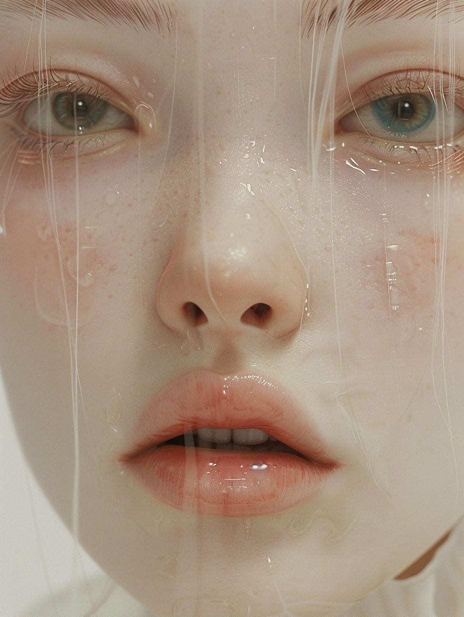 Ethereal Glass Skin Veil