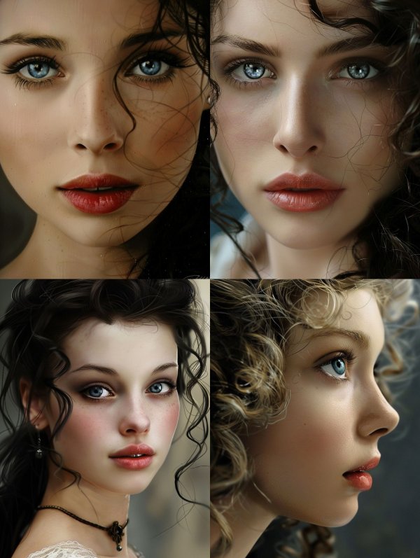 Ethereal Portraits of Timeless Beauty