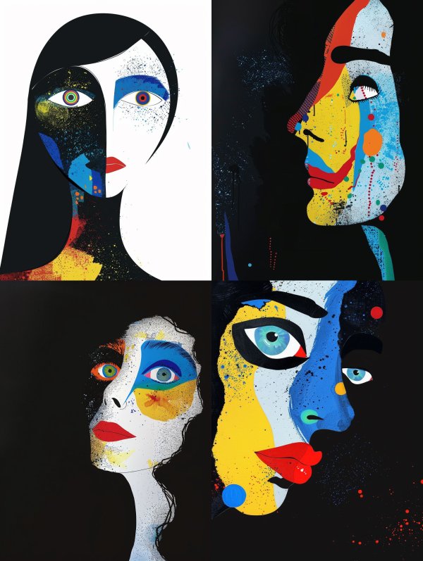 Chromatic Duality Portrait