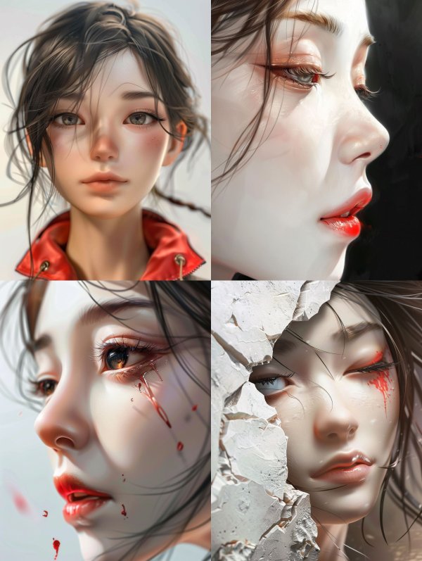 Ethereal Digital Muse