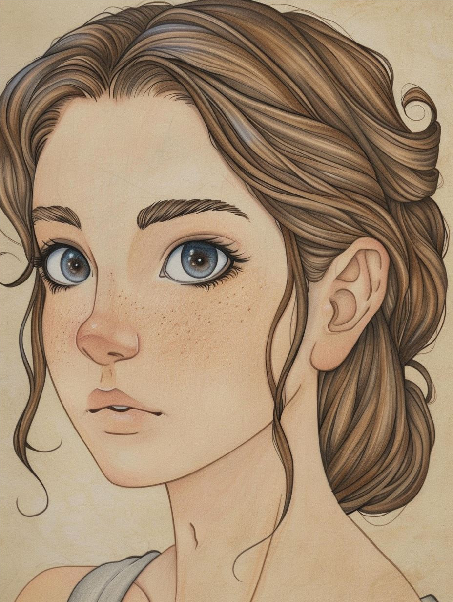 Soft Pencil Portrait