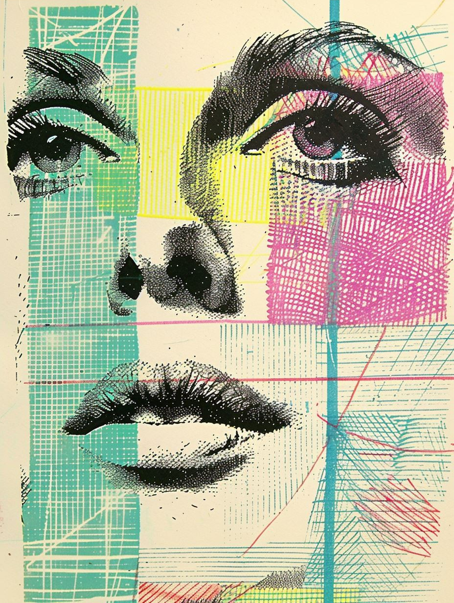 Grid Fragment Portrait