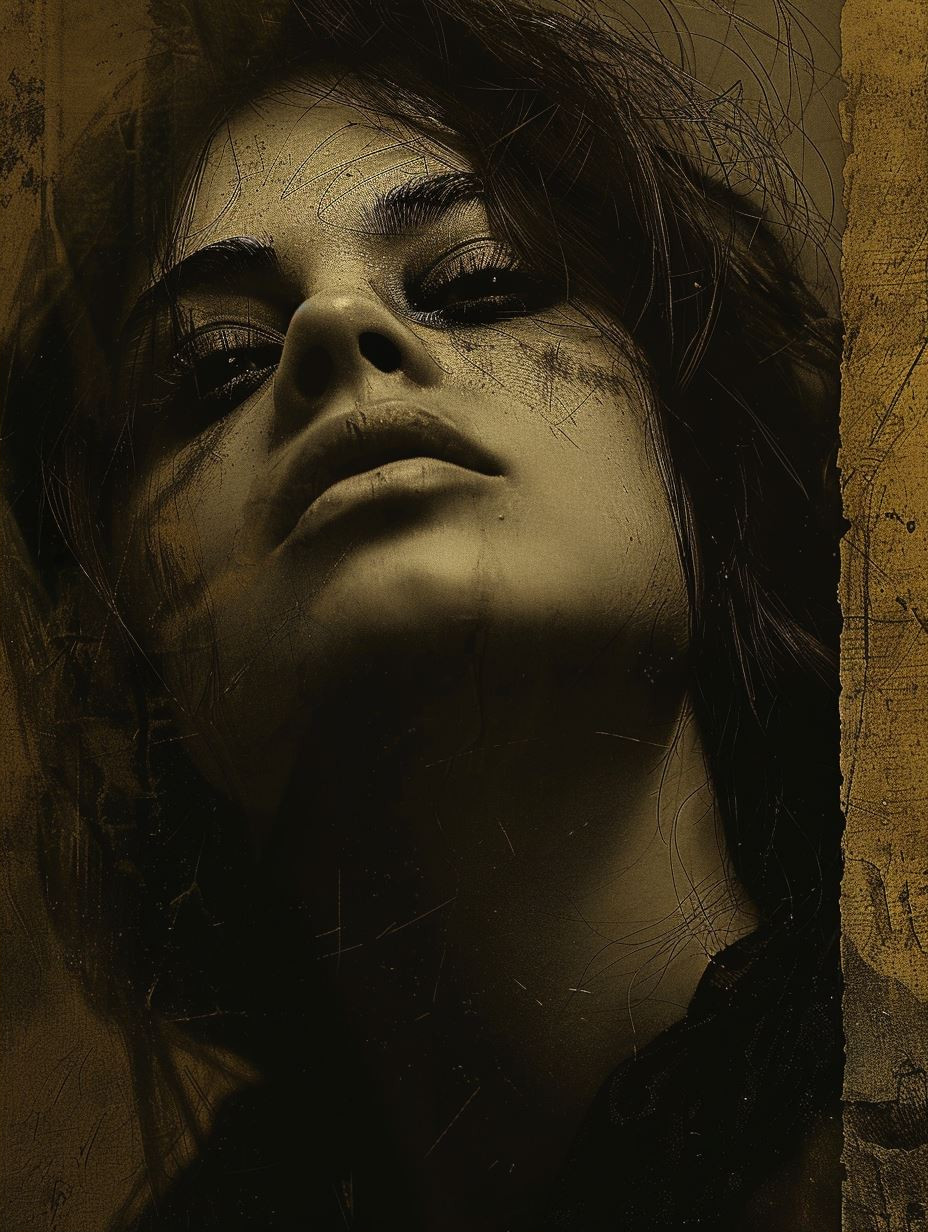 Golden Shadows of Ethereal Sorrow