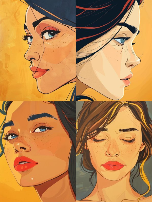 Vintage Pop Art Muse