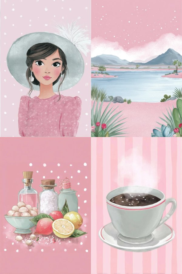 Pastel Dream Portrait