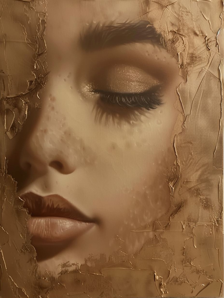 Fragmented Porcelain Grace
