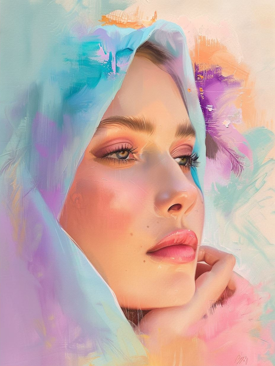 Floral Dream Portrait
