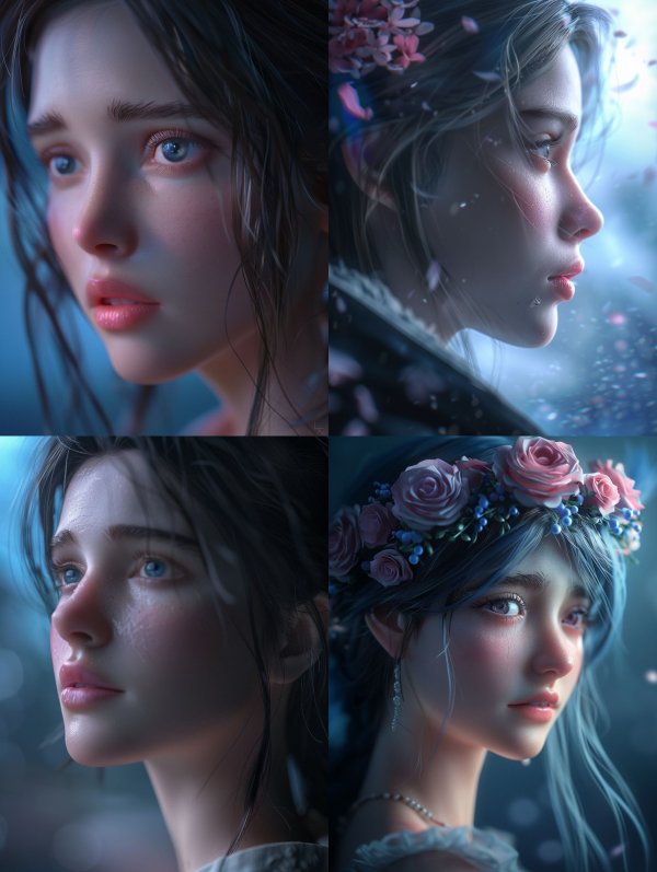Ethereal Dewy Gaze