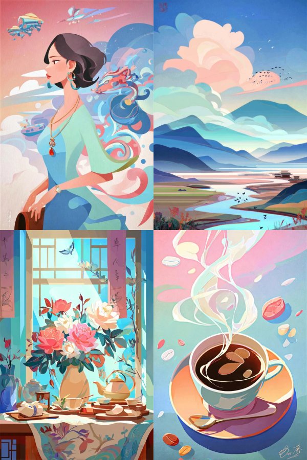 Celestial Azure Dream