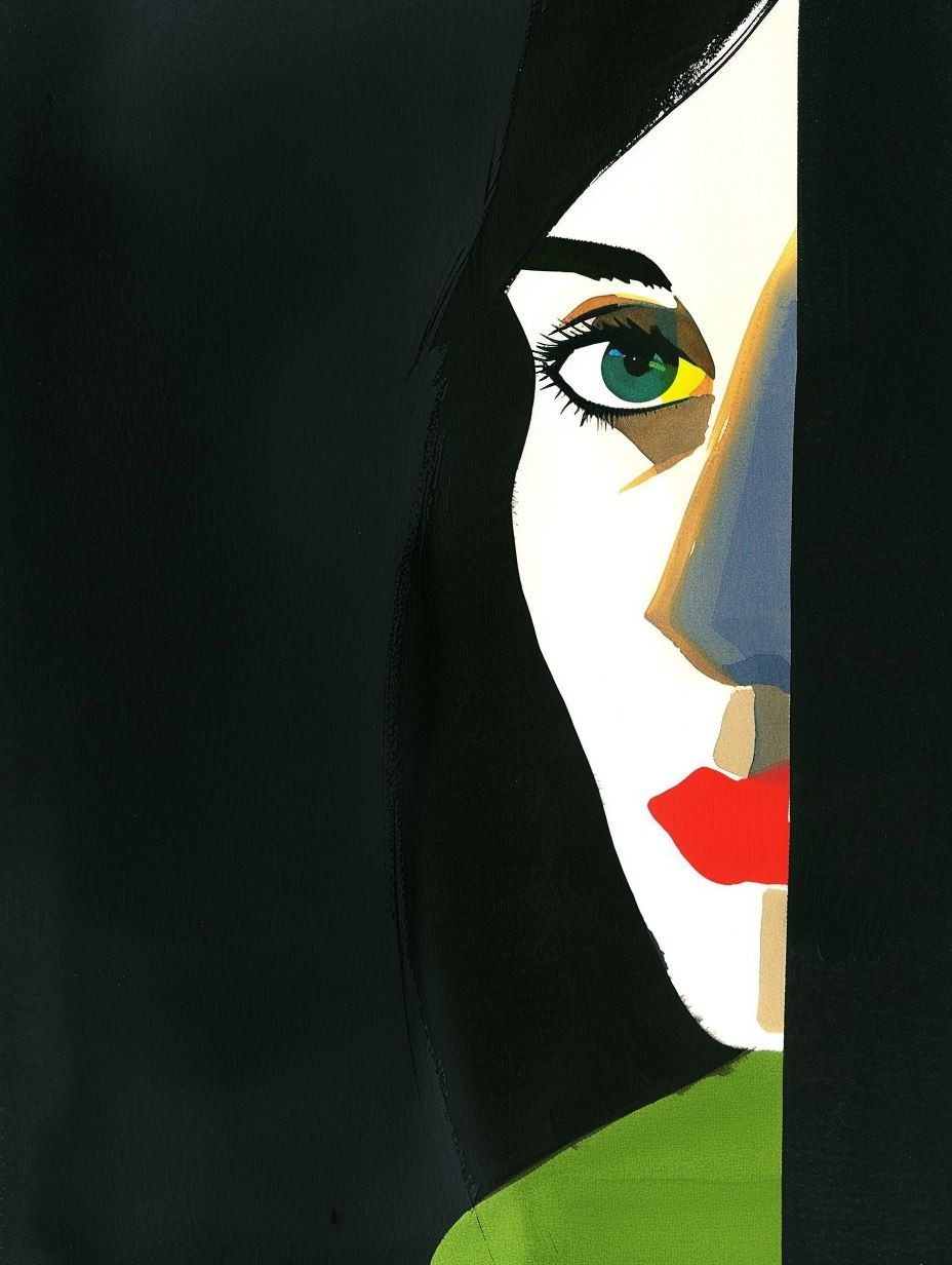 Abstract Prism Portrait 3