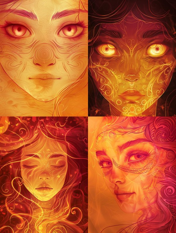 Solar Ethereal Gaze