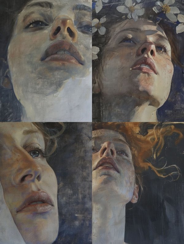 Ethereal Oil Portrait