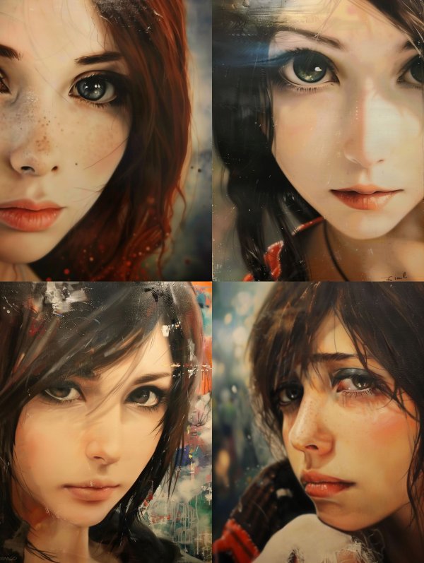 Ethereal Digital Portraiture Study