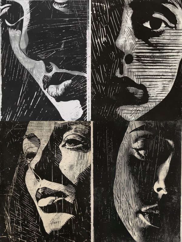 Fragmented Shadows of Human Emotion
