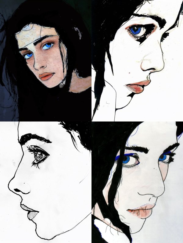 Azure Gaze Noir