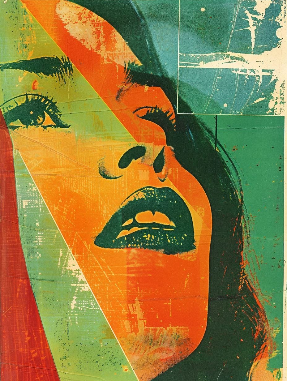 Neon Pop Portrait