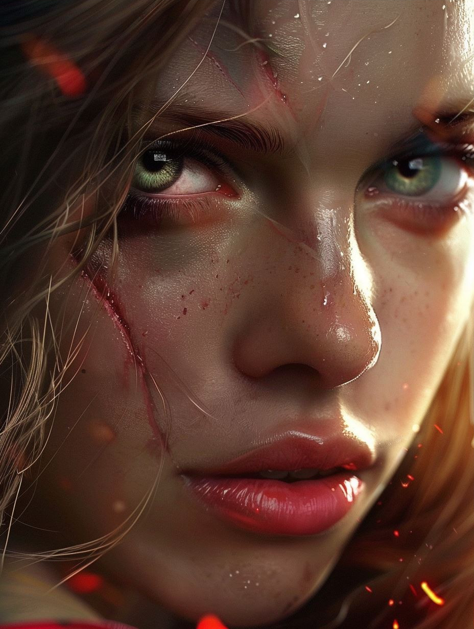 Battle Worn Gaze