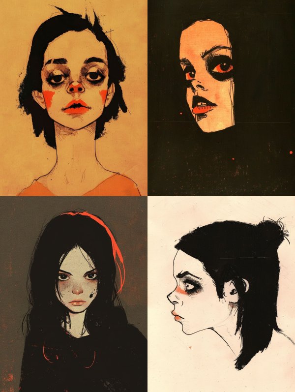 Rustic Ink Melancholy
